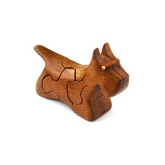 11. Головоломка 4D Скотч-терьер